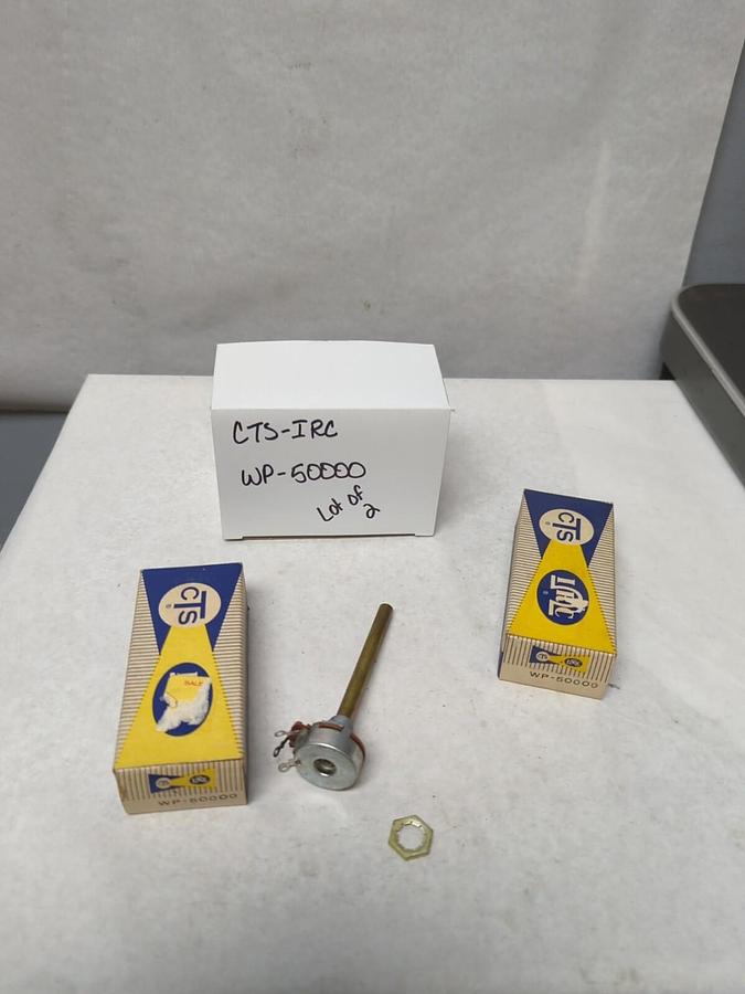 CTS-IRC,WP-50000,POTENTIOMETER LOT OF 2 NOS