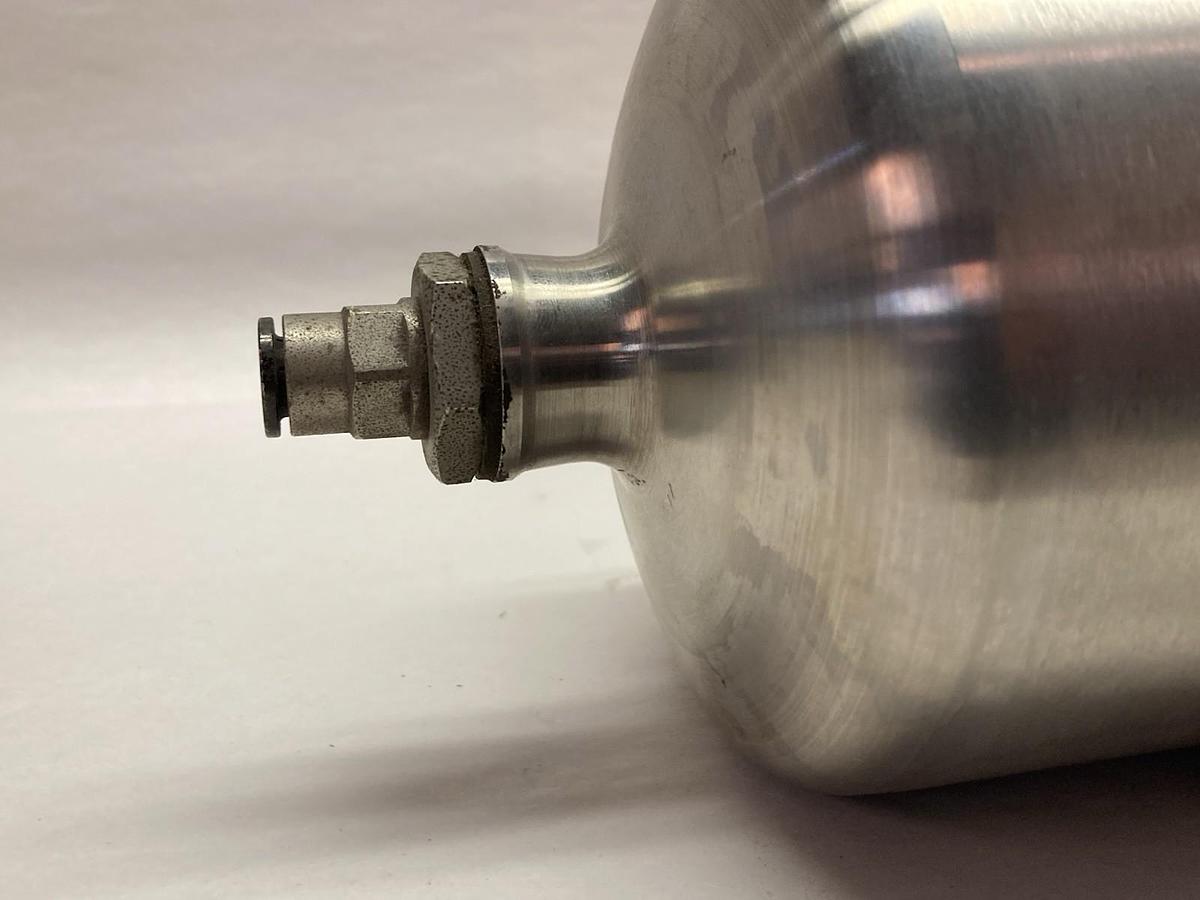 Used Festo,CRVZS-2 160236,Stainless Steel Air Resevoir