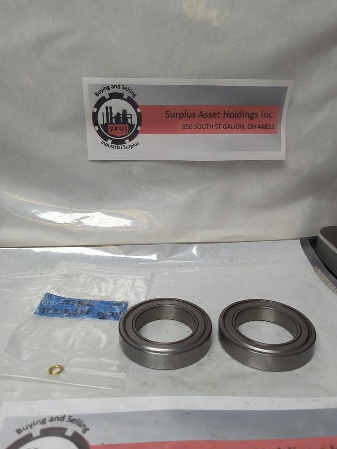 Used MRC,112KSFF,METAL SEALED DEEP GROOVE BALL BEARING LOT OF 2 PRE-OWNED