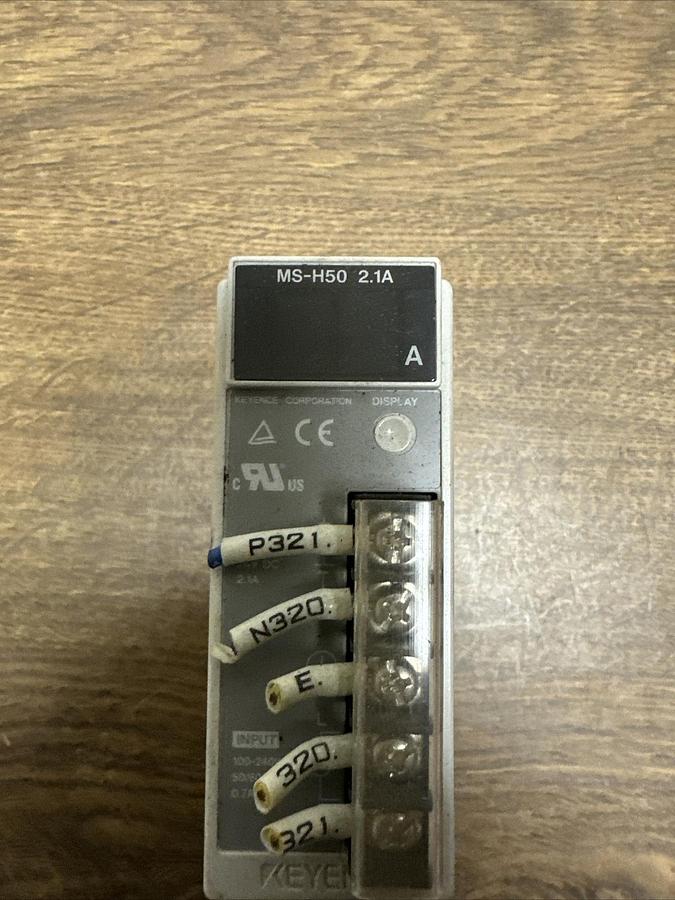 Used Keyence,MS-H50-2.1A,Power Supply