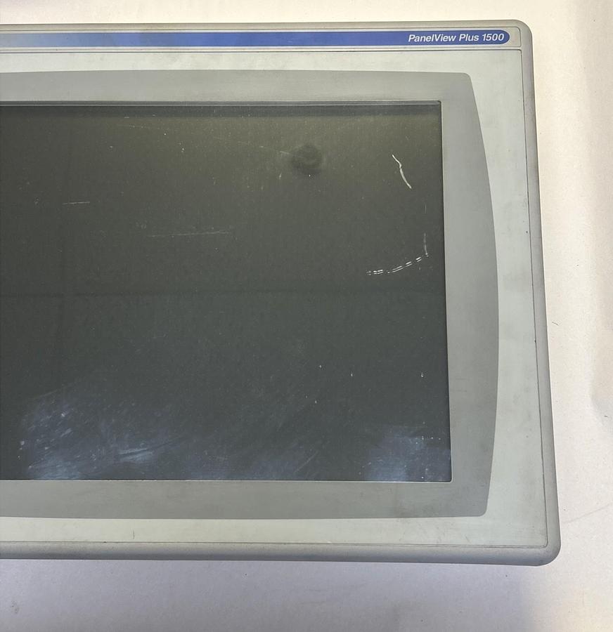 Used ALLEN BRADLEY,2711P-RDT15C,PANELVIEW PLUS 1500 W/ 2711P-RP1A LOGIC MODULE