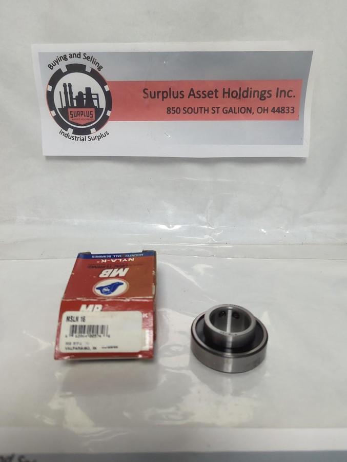 MB,MSLN-16,NYLA-K INSERT BEARING 1 INCH BORE NOS