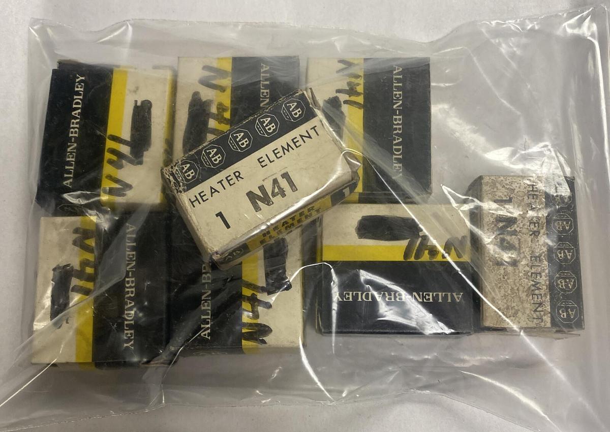 Allen-Bradley,N41,Heater Lot Of 8 NOS