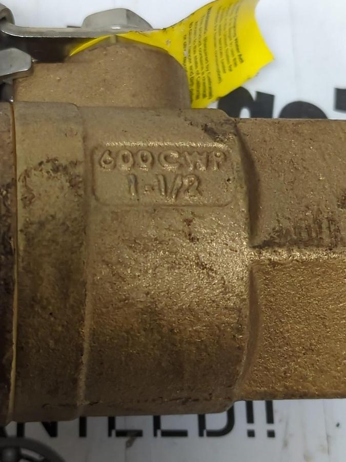 APPOLLO,70-107-27,600CWP 1-1/2 INCH BALL VALVE NOS