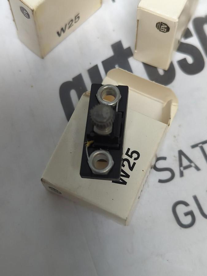 ALLEN BRADLEY,W25,OVERLOAD PROTECTION HEATER ELEMENT LOT OF 6 NOS