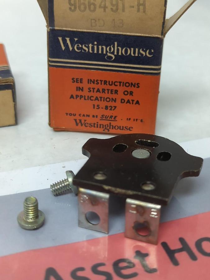 WESTINGHOUSE,966 491-H,OVERLOAD THERMAL HEATER RELAY LOT OF 2 NOS