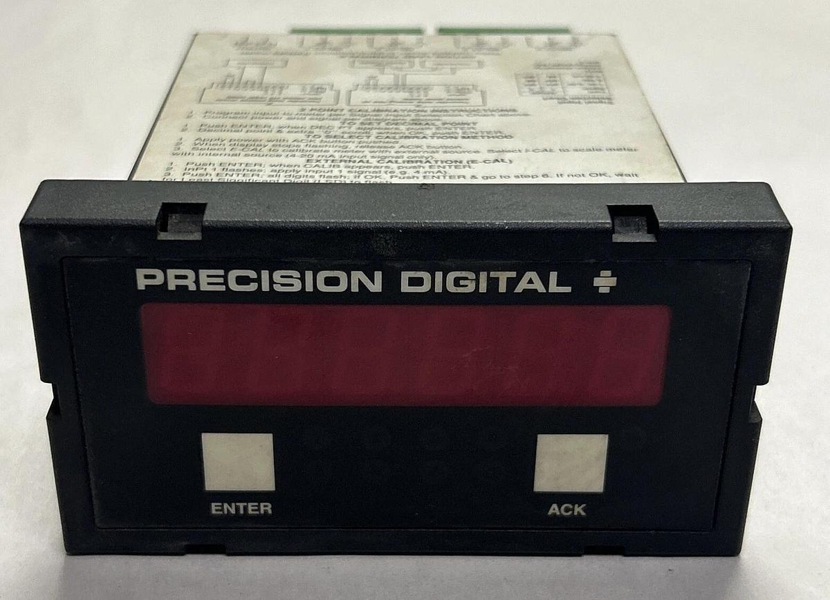 Used PRECISION DIGITAL,PD690-3-17,DIGITAL PANEL METER