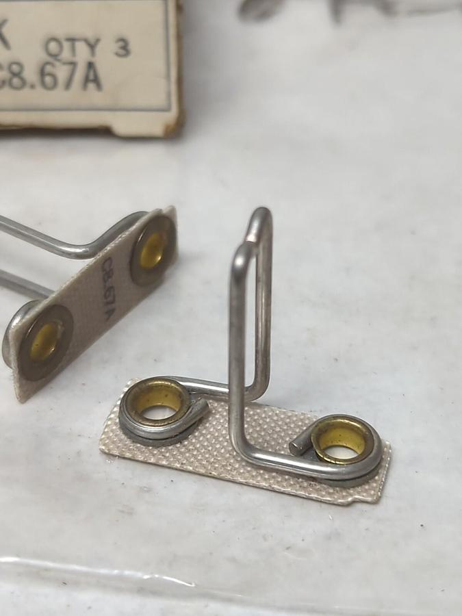 GENERAL ELECTRIC,CR123C8.67A,THERMAL OVERLOAD HEATER ELEMENT LOT OF 6 NOS