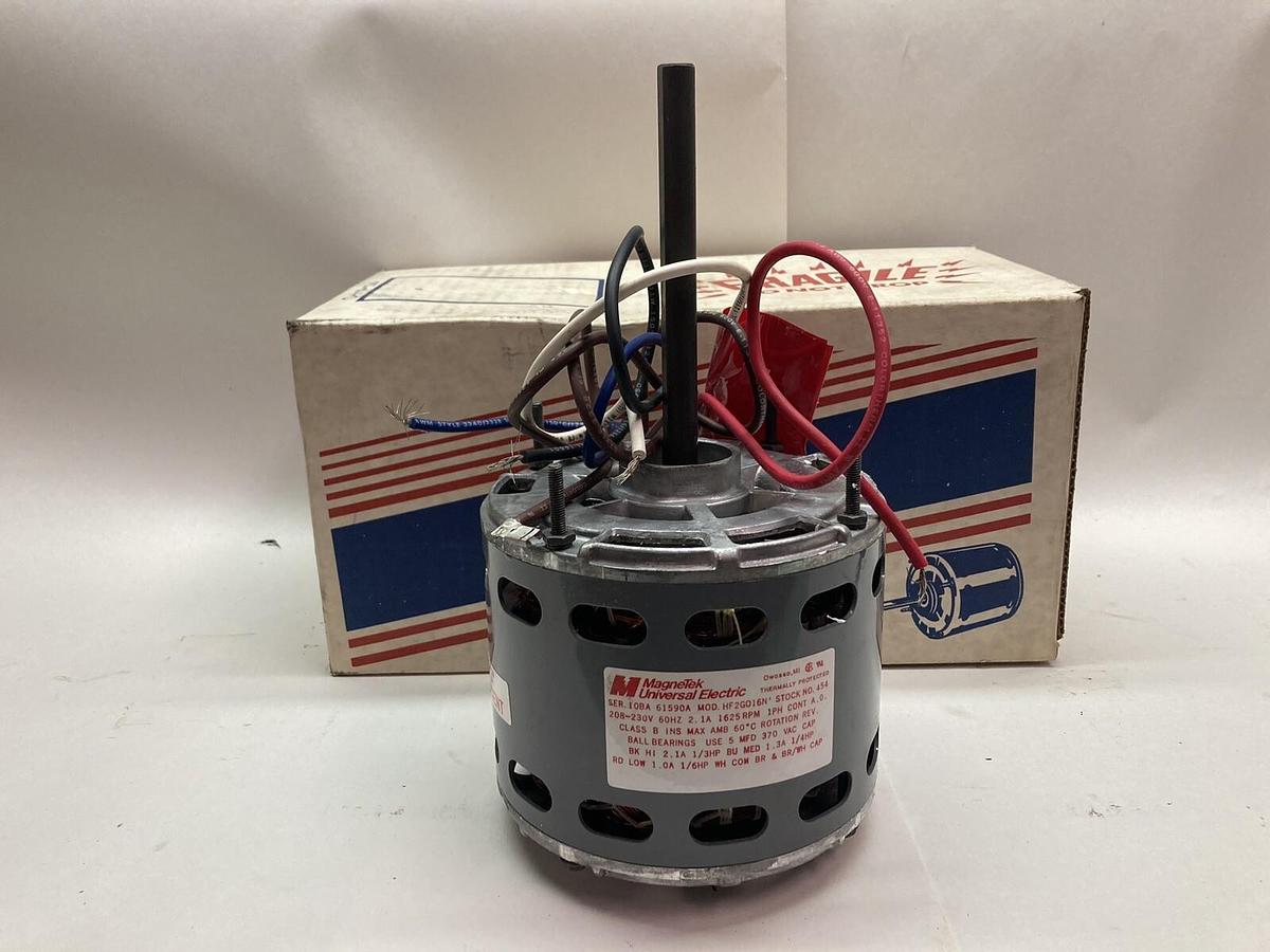 Magnetek,HF2G016N,AC Motor 1/3HP 1625 RPM 28-230V