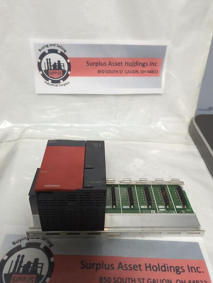 Used MITSUBISHI,Q00ICPU,MODULE/5-SLOT RACK PRE-OWNED