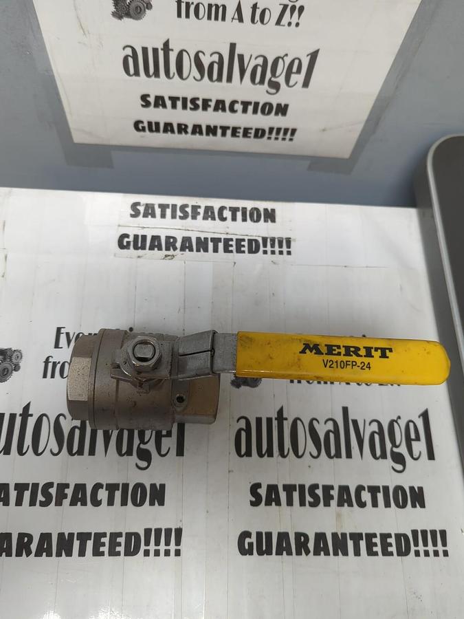 MERIT,V210FP-24,STAINLESS BALL VALVE 1000WOG 1-1/2 INCH NPT NOS