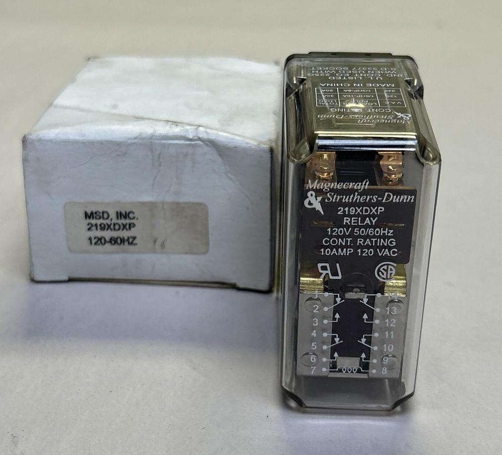 STRUTHERS-DUNN,219XDXP,RELAY NOS