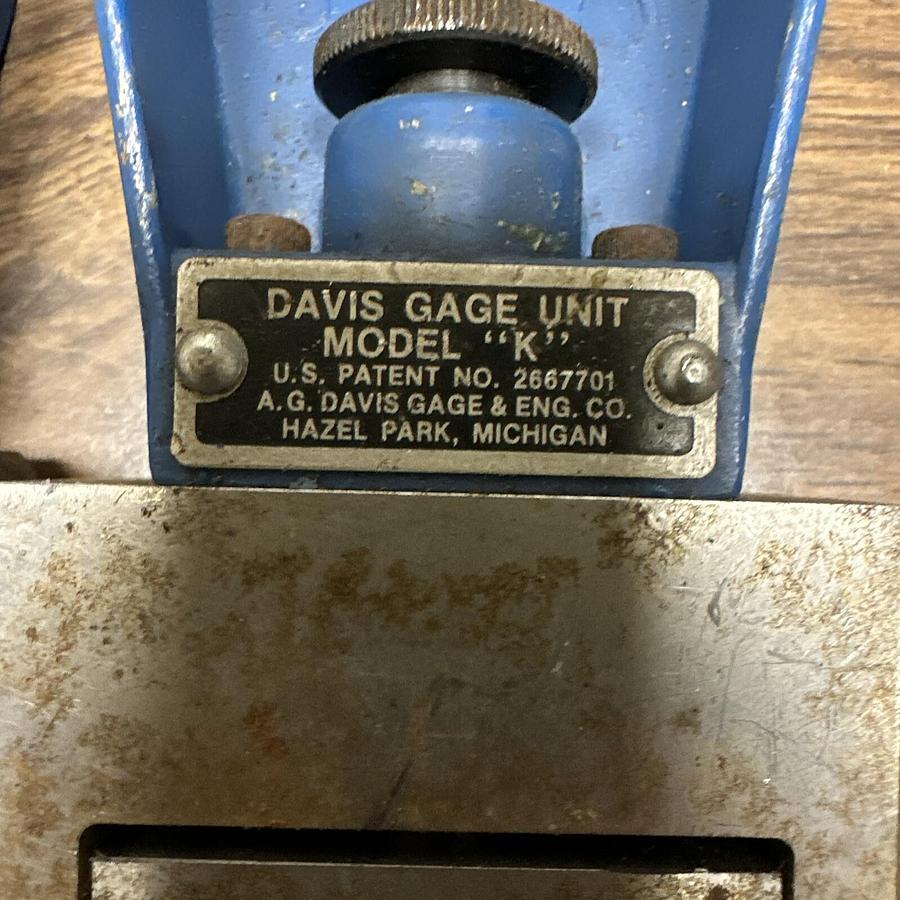 Used Davis Gage Unit Model K Housing LOT of 2