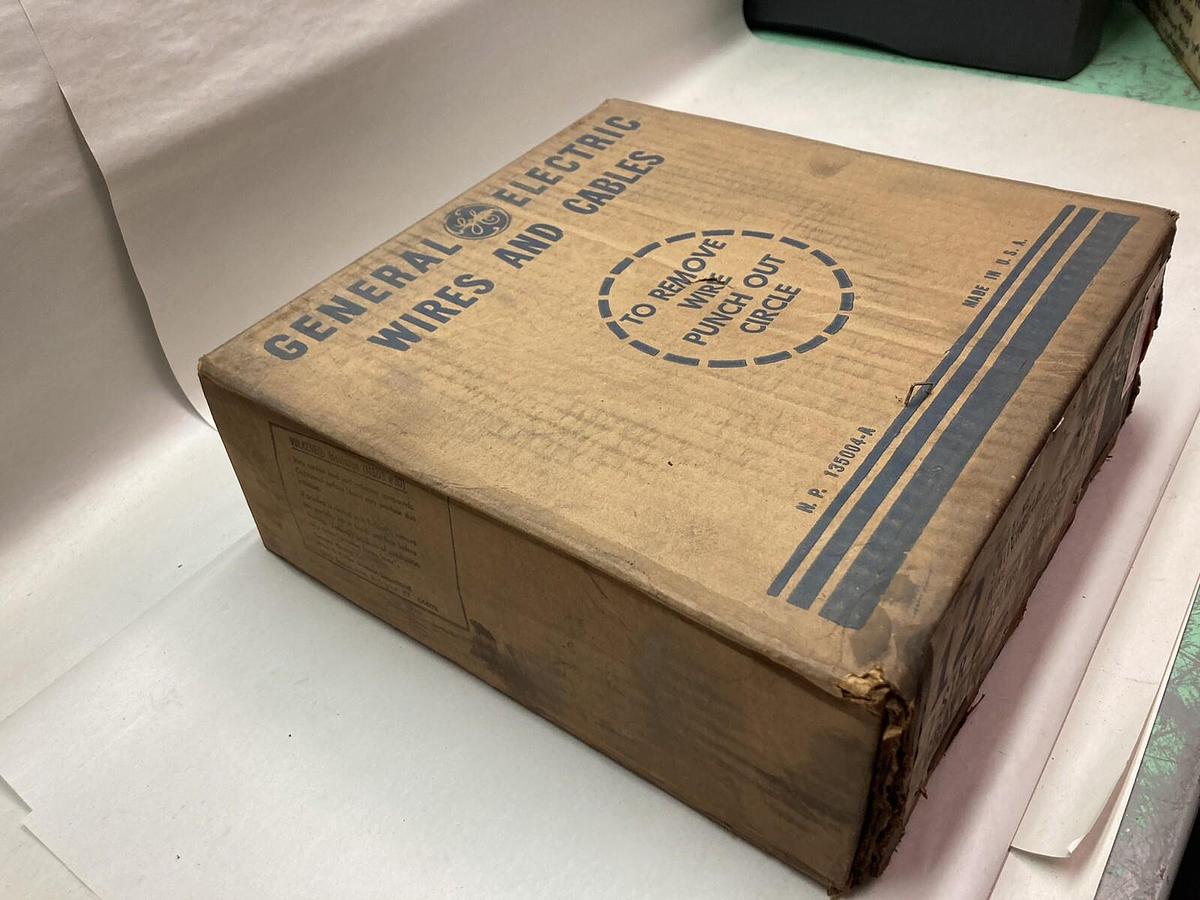 Used GE,SI-57275,500 Feet Vulkene Switchboard Wire 600V