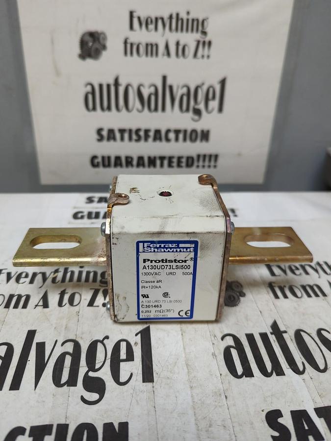 FERRAZ SHAWMUT,A130UD73LSI500,PROTISTOR FUSE C301463 NOS