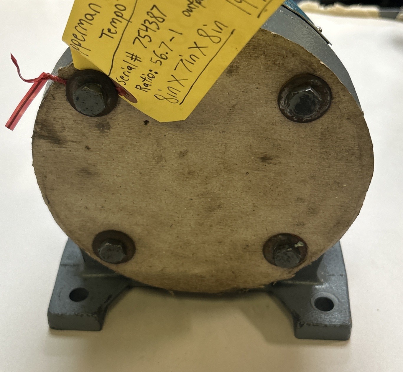 Used OPPERMAN MASTERGEAR,TDM5,TEMPO GEAR REDUCER 56.7-1 RATIO 25RPM