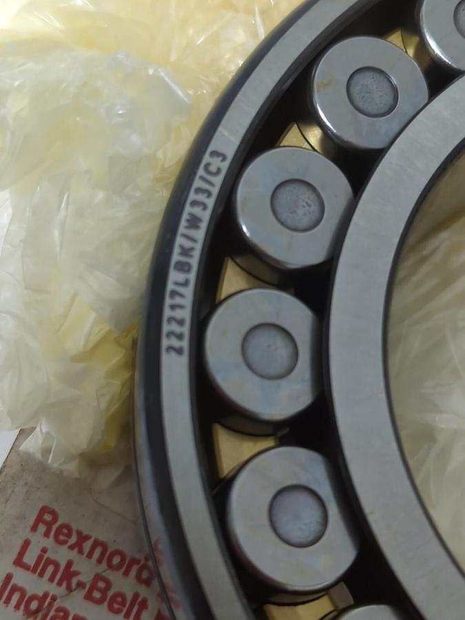 LINK-BELT,22217LBK/W33/C3,SPHERICAL ROLLER BEARING NOS