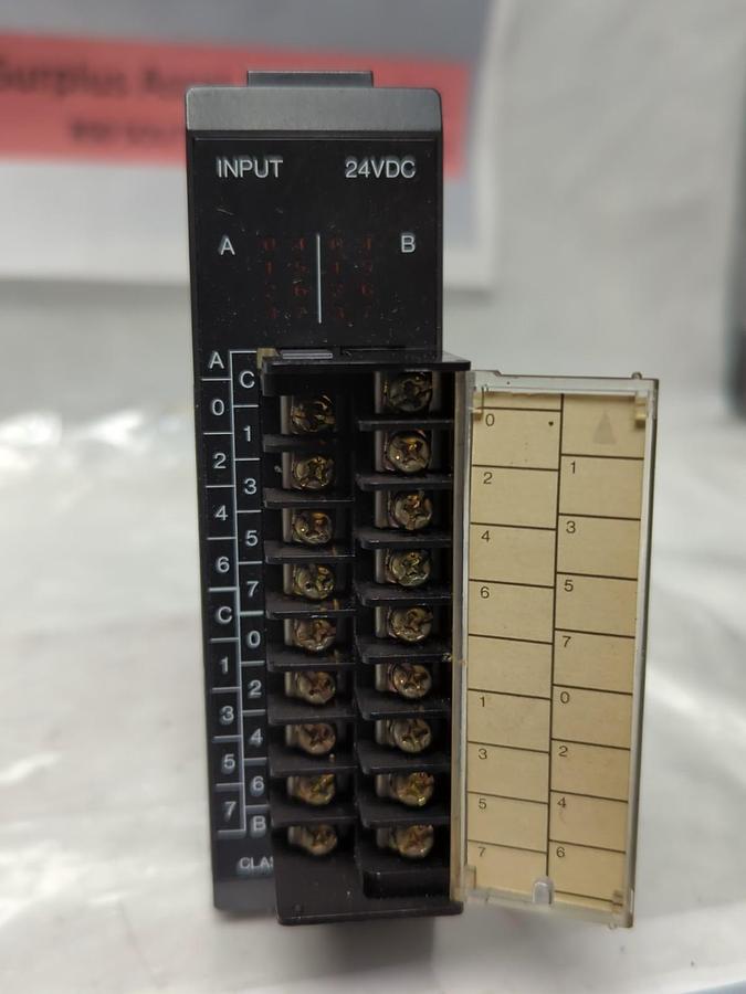 Used GE FANUC,IC610MDL107B,SINK LOAD INPUT MODULE 16-CIRCUITS 24VDC PRE-OWNED