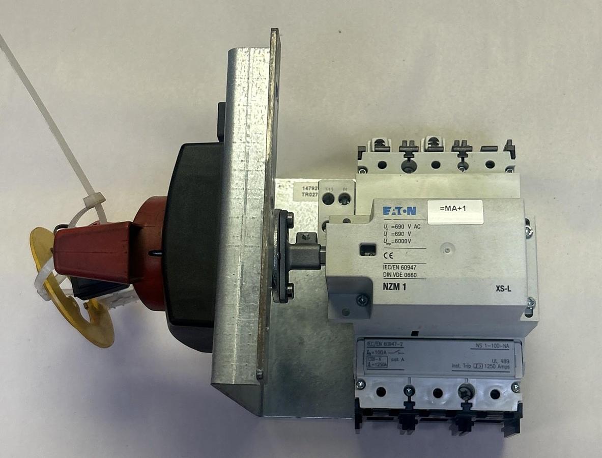 Used EATON MOELLER,NS1-100-NA,DISCONNECT SWITCH 100A 600V