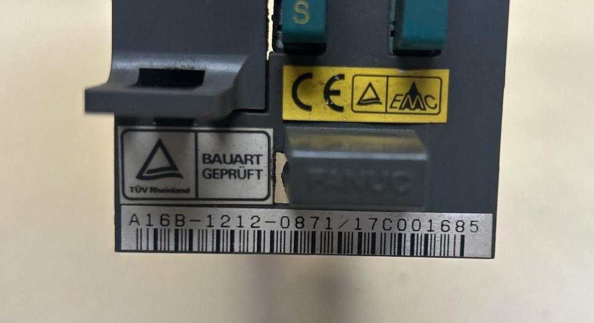 Used FANUC,A16B-1212-0871,POWER SUPPLY UNIT