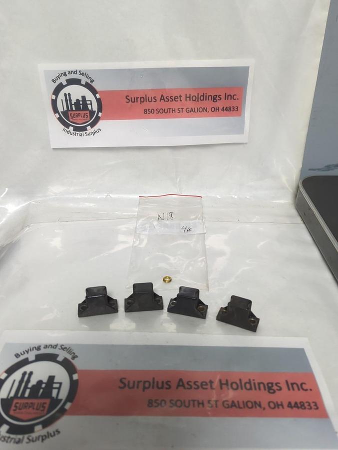 Used ALLEN BRADLEY,N18,THERMAL OVERLOAD PROTECTION HEATER ELEMENT LOT OF 4 PRE-OWNED