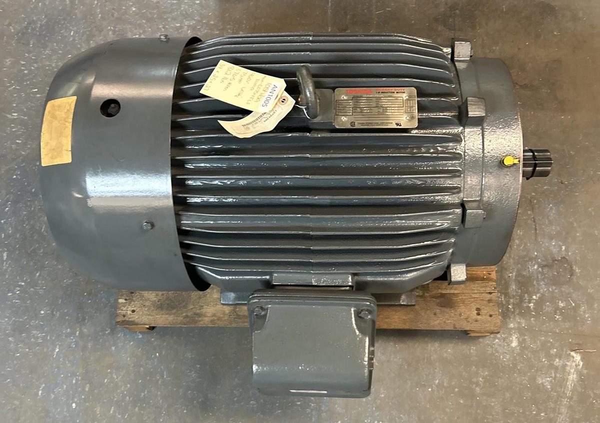 Used TOSHIBA,C0754FLF3UMQ,MOTOR 75HP 1765RPM 230/460V 3PH 365TSC FRAME