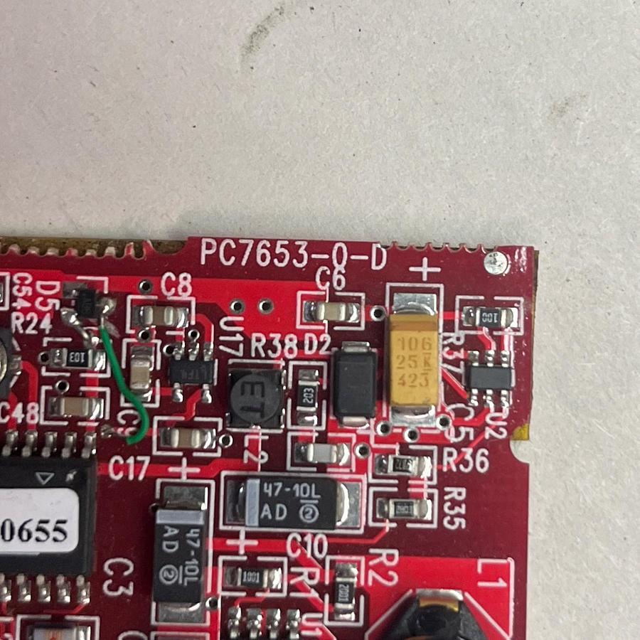 Used TELEMOTIVE,PC7653-0-D,REMOTE RADIO FREQUENCY BOARD