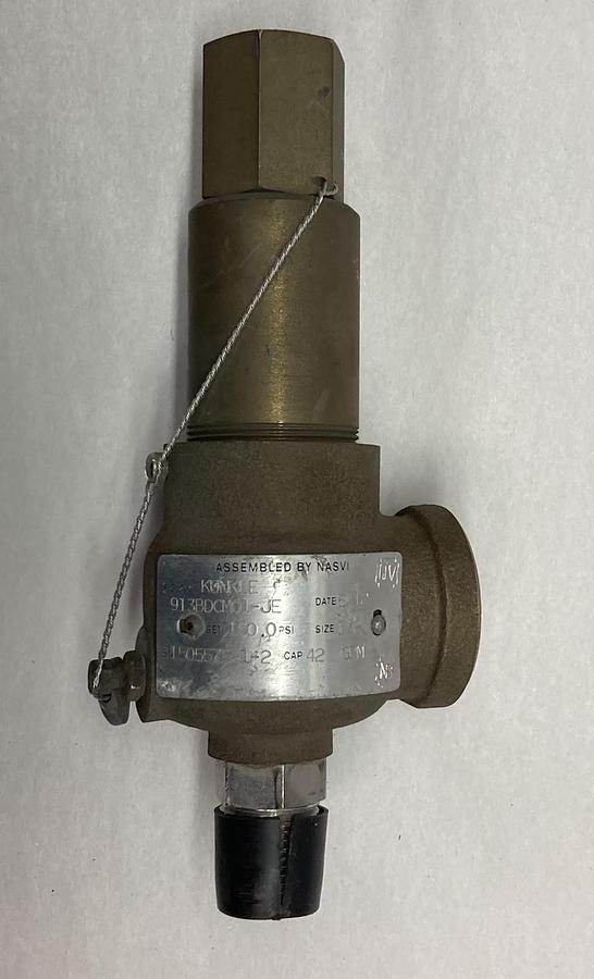 Used Kunkle,913BDCM01-JE,Relief Valve 150PSI 42GPM 1/2 Inch