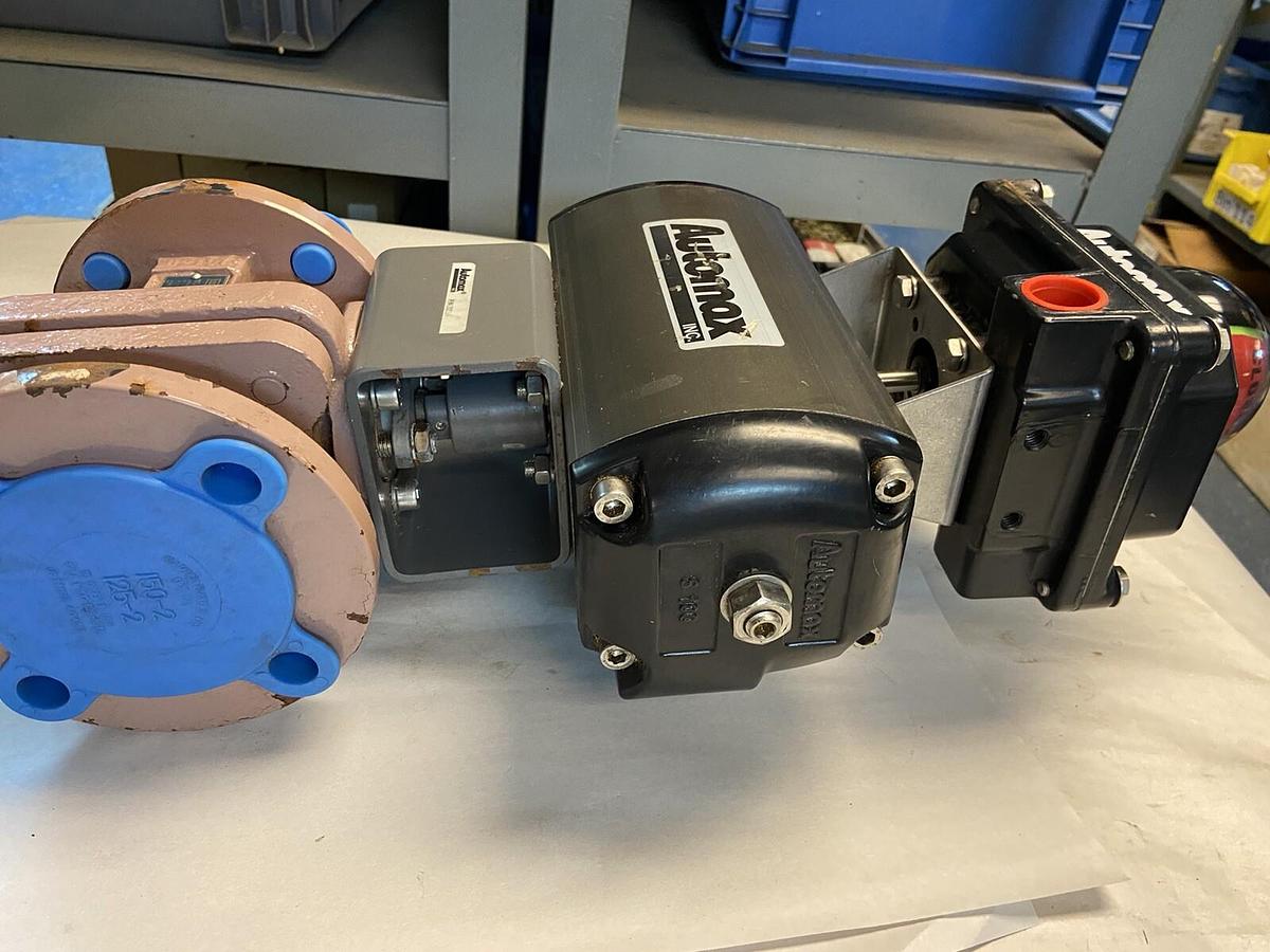 AutoMax,SNA100SQ7 FCW,Actuator with Duriron AKH3 2 INCH Valve