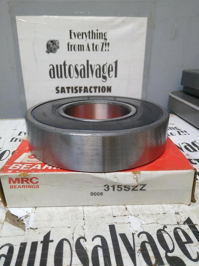 MRC,315SZZ,DEEP GROOVE BALL BEARING DOUBLE SEALED NOS