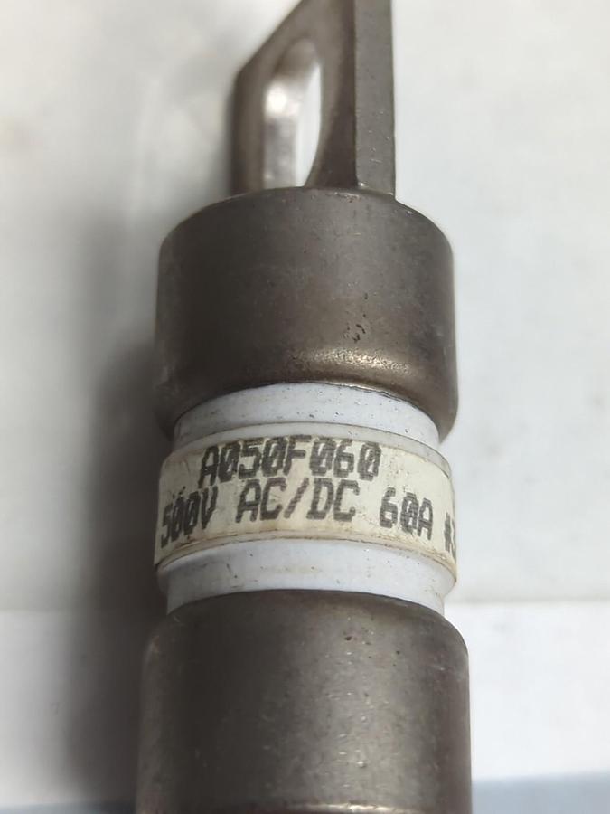 Used FERRAZ,A050F060,60 AMP FUSE LOT OF 4 PRE-OWNED