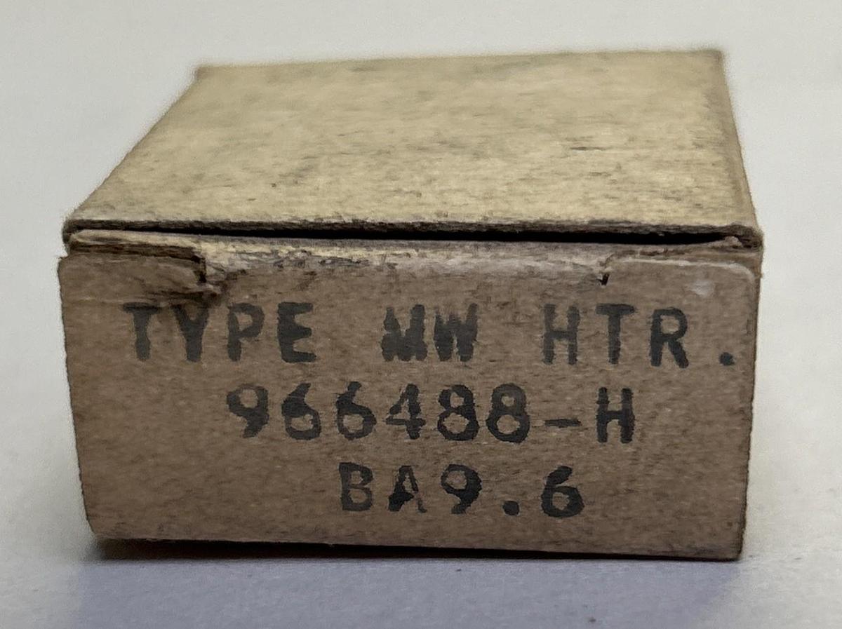 WESTINGHOUSE,966488-H,OVERLOAD RELAY HEATER NOS