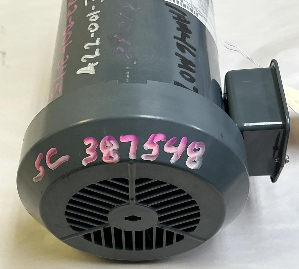 Used GENERAL ELECTRIC,5K49UN6085,AC MOTOR 1HP 1140RPM 230/460V 3PH 56H FRAME