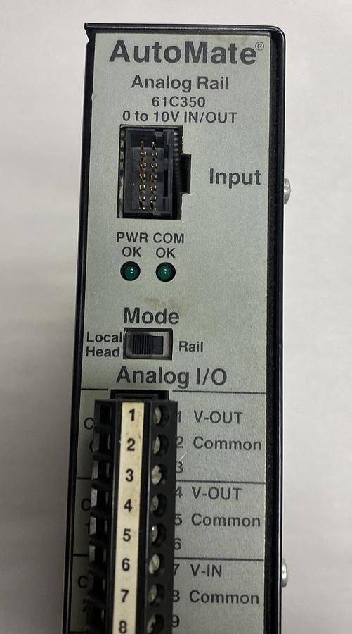 Used Reliance,61C350,Analog Rail 0 To 10V IN/OUT