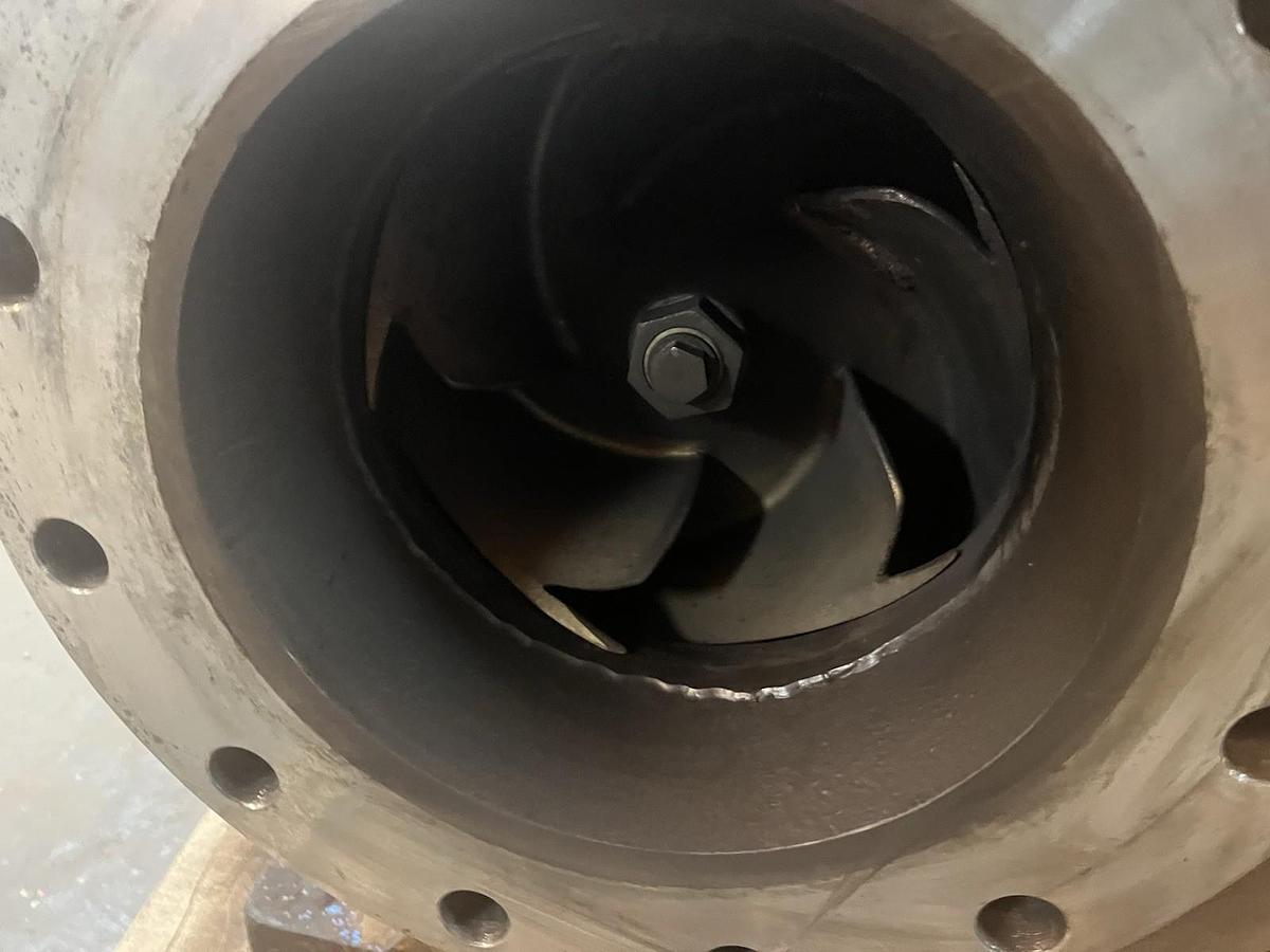 Used GOULDS,3196,XLTi CENTRIFUGAL PUMP 8X10-13 CDMCUN IMP 12.250" DIA 1800RPM 2000GPM