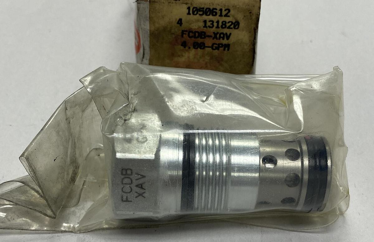 SUN HYDRAULICS,FCDBXAV 4.00-GPM,Flow Control Claridge NOS