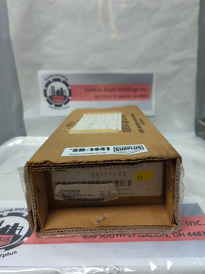 GE,SB9 BC302SUS2Y,TYPE SB9 CONTROL/SELECTOR SWITCH NOS