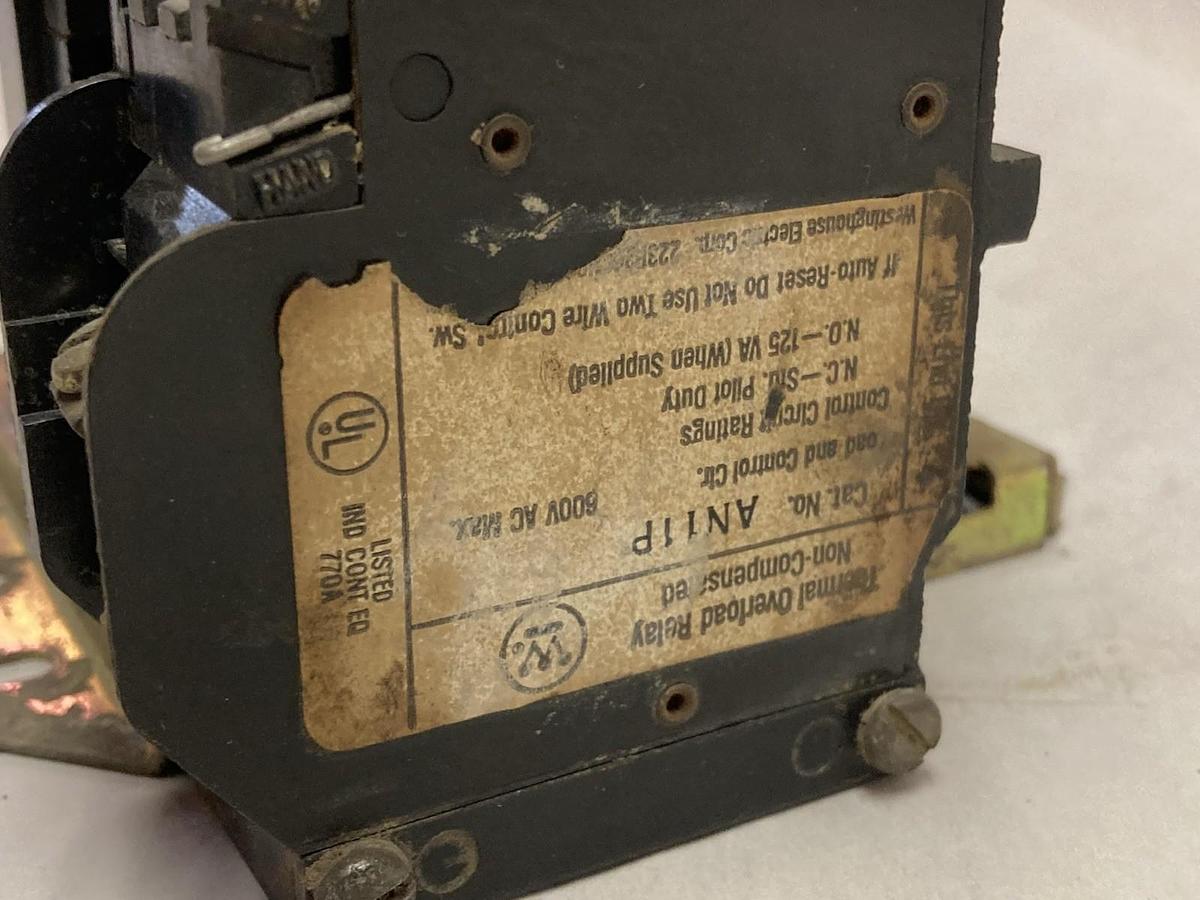 Used Westinghouse,276A134G01 A201KICA,Motor Starter Size 1 27A