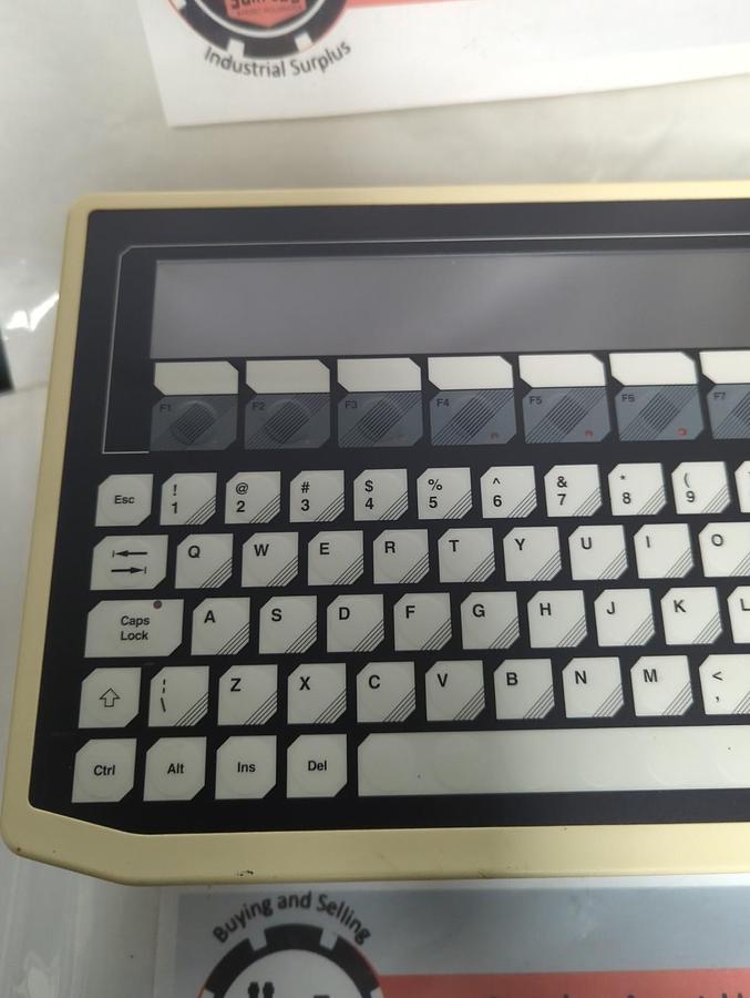 Used DLOG NC SYSTEMS,DNET 3E10,PANEL KEYBOARD PRE-OWNED