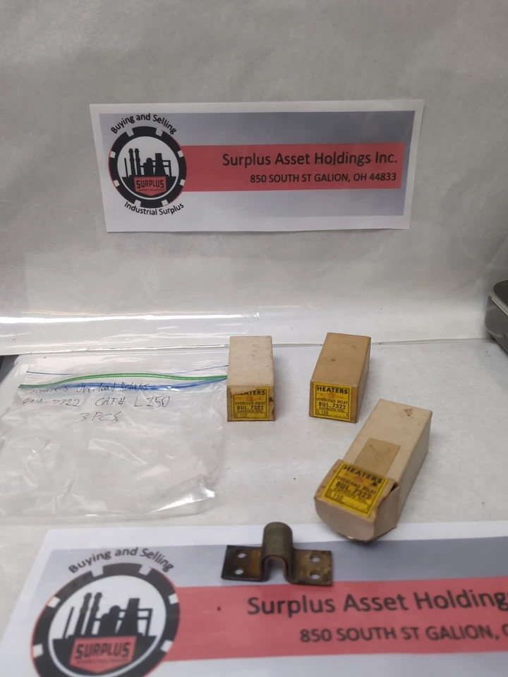 JOSLYN CLARK,L150,OVERLOAD HEATER ELEMENT LOT OF 3 NOS