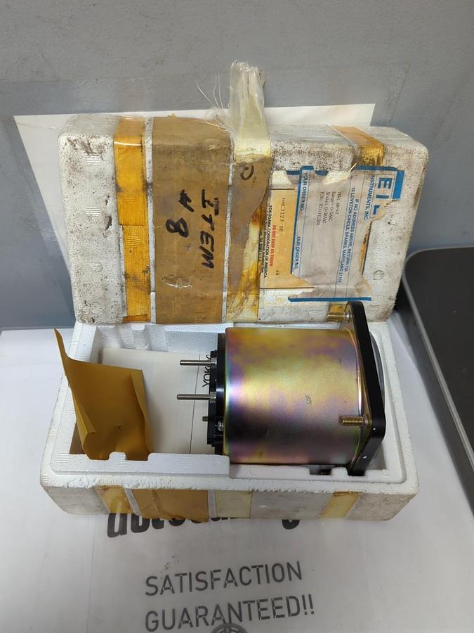 ELI INTRUMENTS,YEW: AB-40,RANGE: 0-5AAC  SCALE: 0-3KAAC PANEL METER NOS