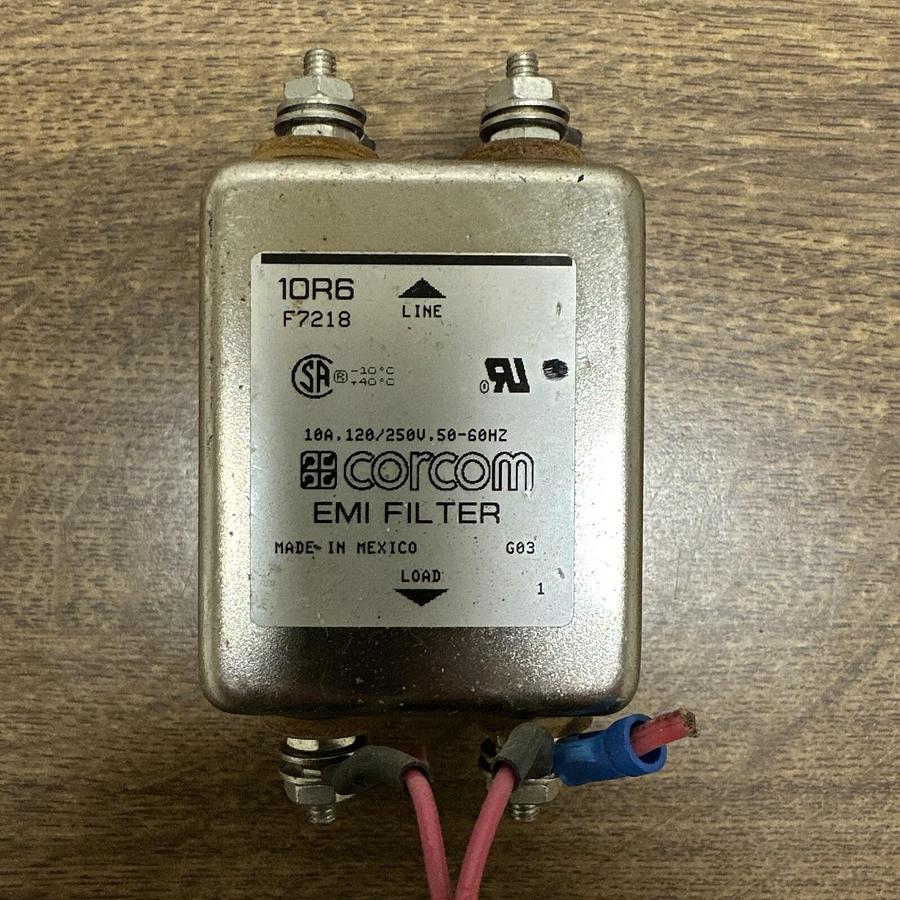 Used Corcom,10R6,EMI Filter
