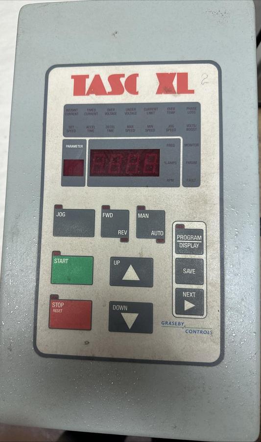 Used Graseby Controls,XL05V4B3N,TASC XL 5HP Variable Speed Drive