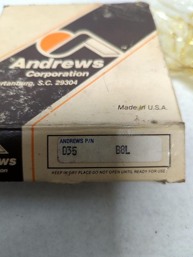 ANDREWS BEARING,D35,THRUST BEARING NOS