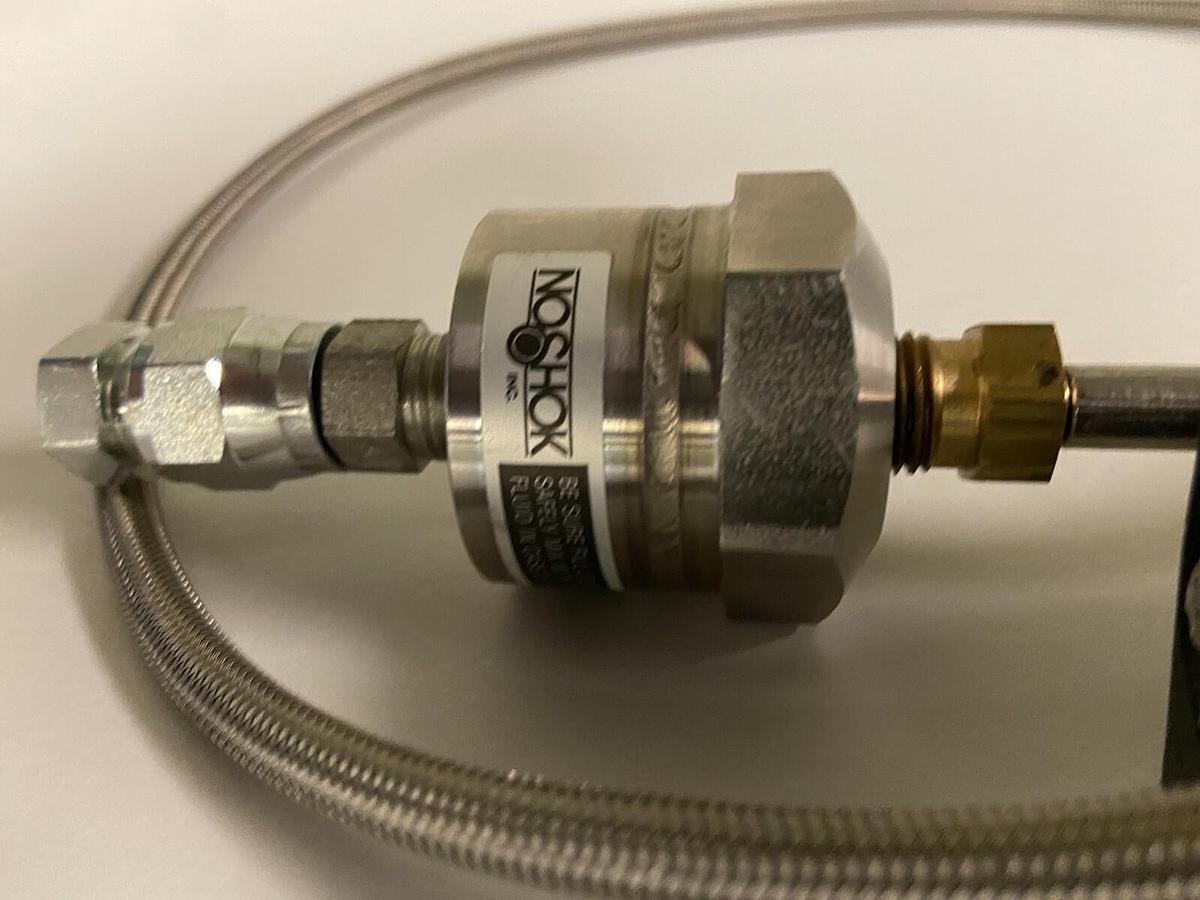 Noshok,Type 25,1/4 INCH NPT Diapraghm Seal with Pressure Vacuum Gauge 0-1500PSI