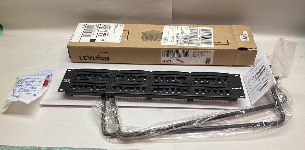 Leviton,275-5G596-U48,Universal 5E Patch Panel