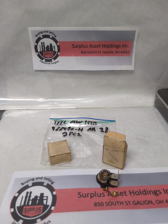 WESTINGHOUSE,966480-H AR 3.8,TYPE MW OVERLOAD HEATER ELEMENT LOT OF 2 NOS