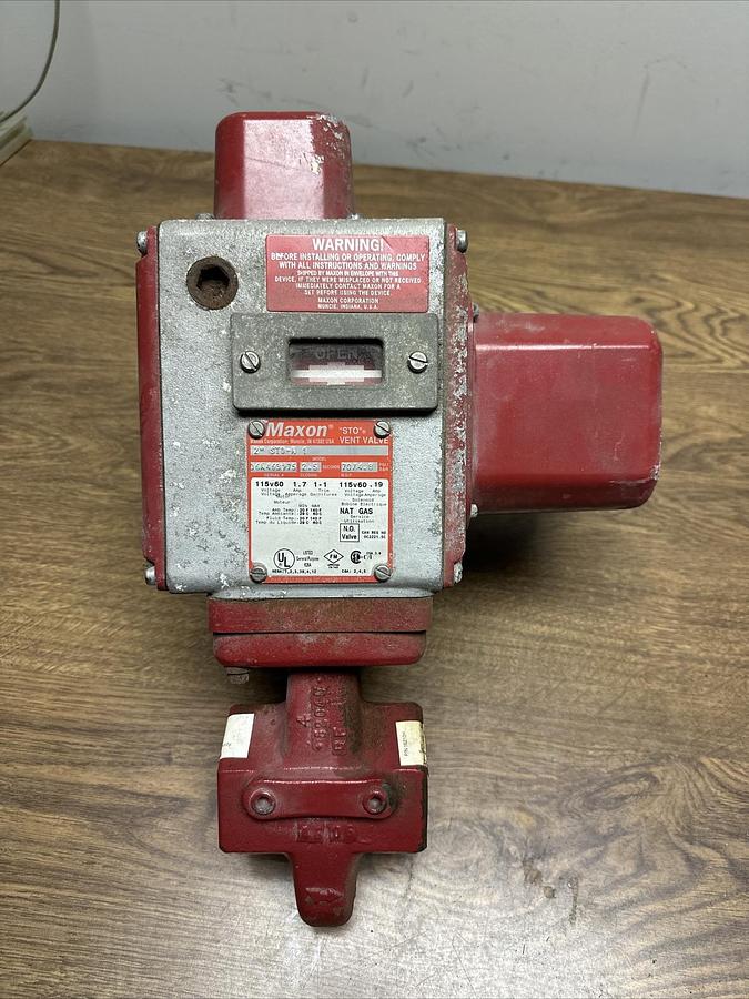 Maxon,2" STO-A 1,2" Gas Control Valve