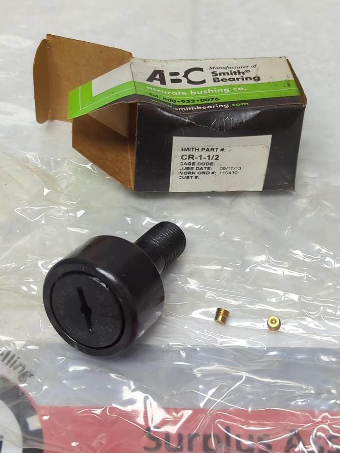 ABC SMITH BEARING,CR-1-1/2,CAM FOLLOWER NOS