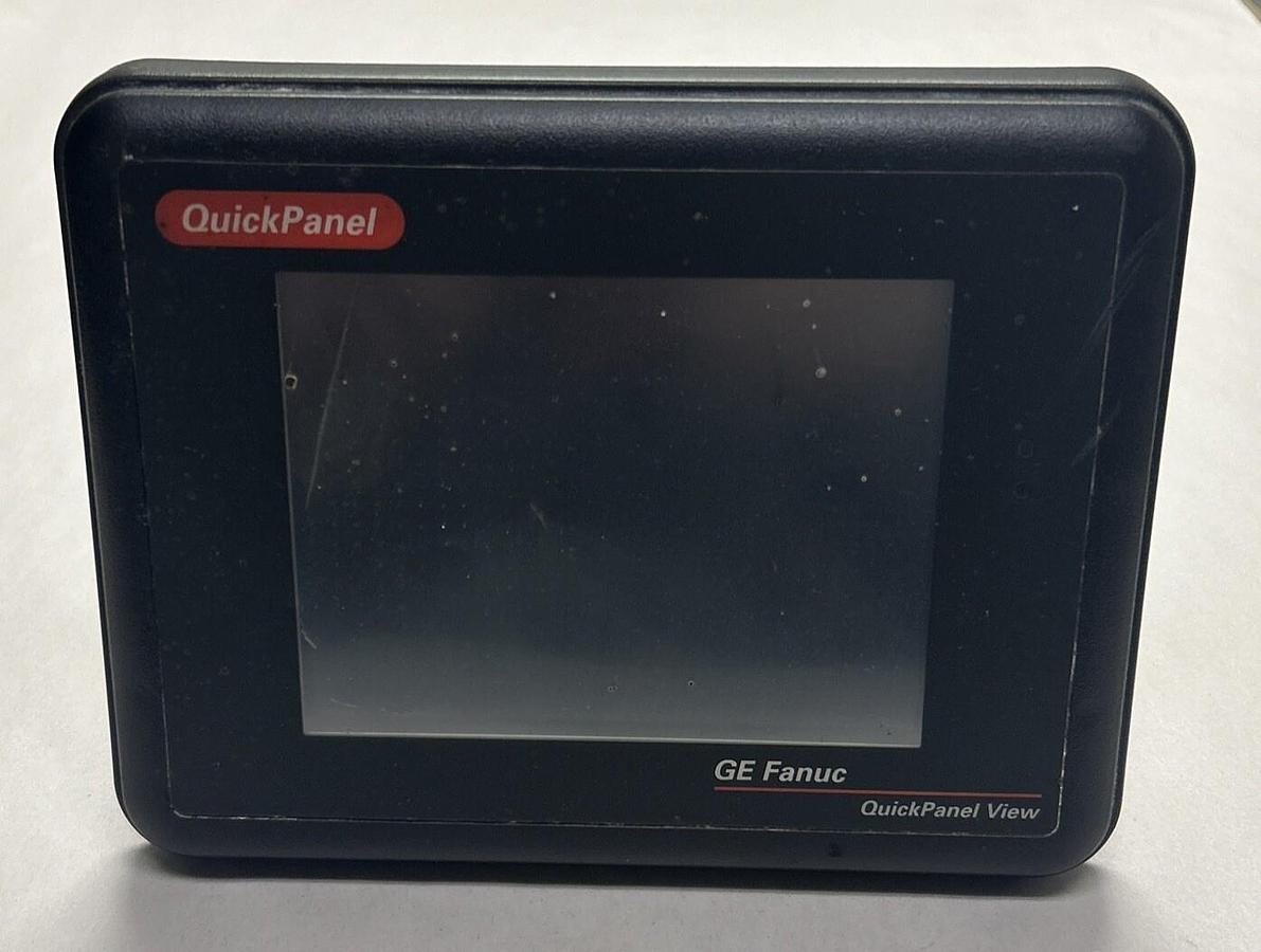Used GE FANUC,IC754VS106STD-FF,QUICKPANEL VIEW OPERATOR INTERFACE